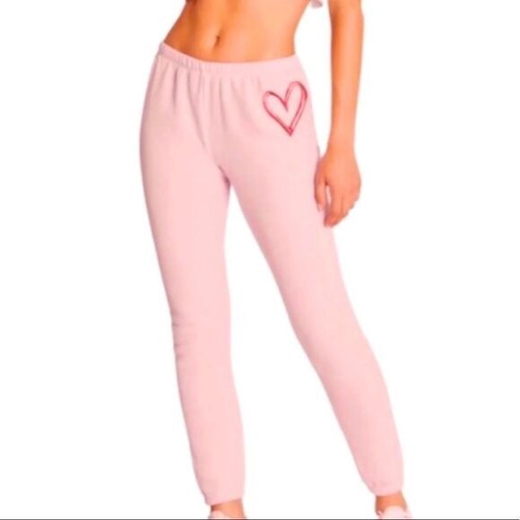 WILDFOX Sketchy Heart Knows Pants Size Med… - Picture 2 of 7